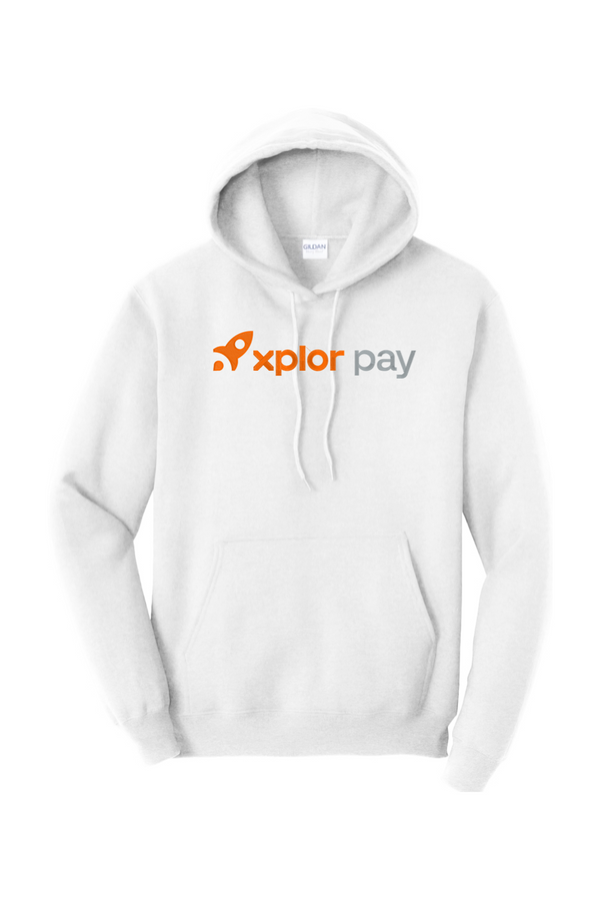 Xplor Pay: ADULT Heavy Hooded Sweatshirt (FullFront Embroidery)