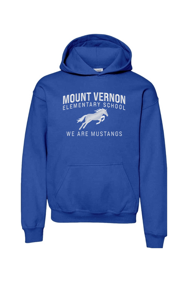 MVES: YOUTH Heavy Hooded Sweatshirt (FullFront Embroidery)