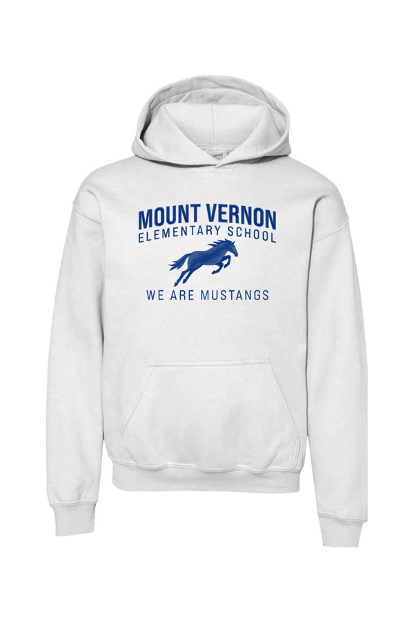 MVES: YOUTH Heavy Hooded Sweatshirt (FullFront Embroidery)