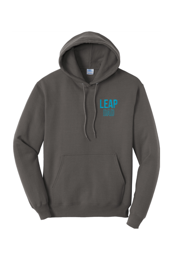 Leap Dad: ADULT Classic Fleece Pullover Hooded Sweatshirt
