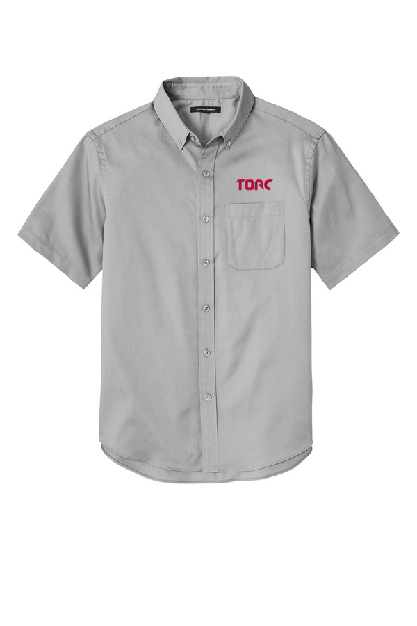 Torc: ADULT Short Sleeve SuperPro React Twill Shirt