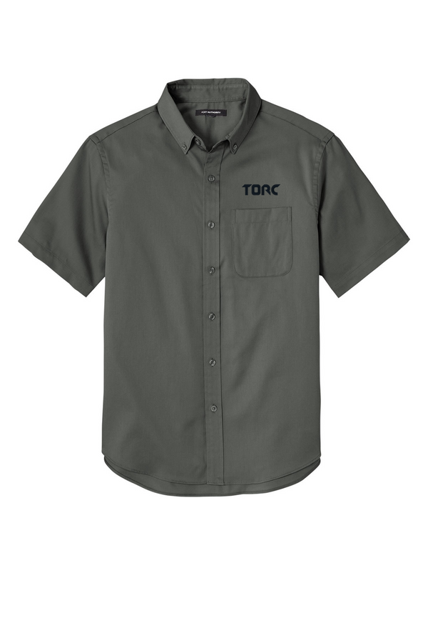 Torc: ADULT Short Sleeve SuperPro React Twill Shirt