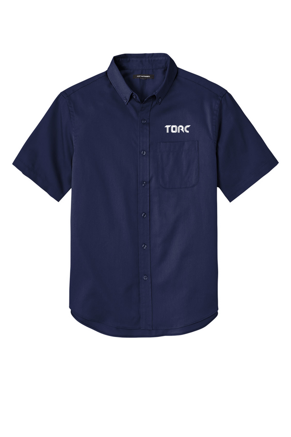 Torc: ADULT Short Sleeve SuperPro React Twill Shirt