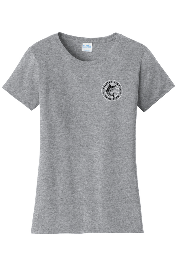 Coventry Sailfish: LADIES Printed Ringspun Tee (Printed)