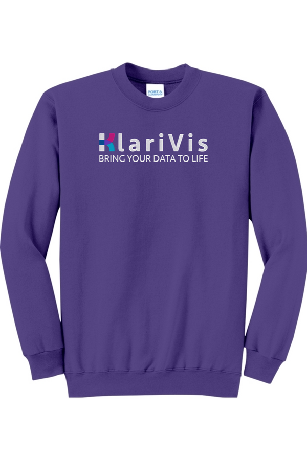 KlariVis: ADULT Classic Crewneck Sweatshirt