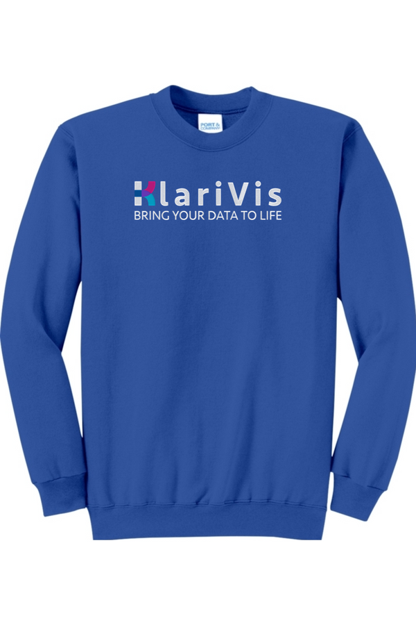 KlariVis: ADULT Classic Crewneck Sweatshirt