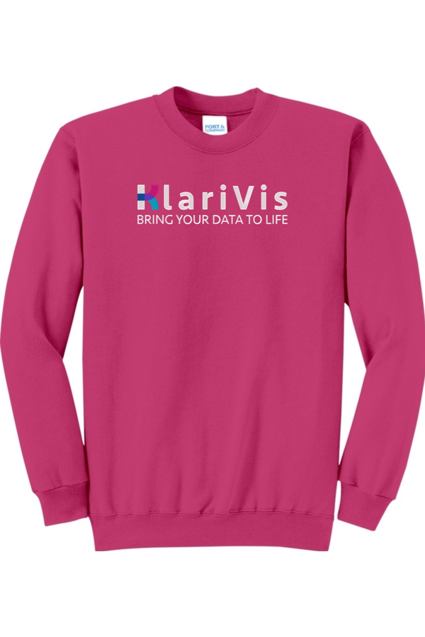 KlariVis: ADULT Classic Crewneck Sweatshirt
