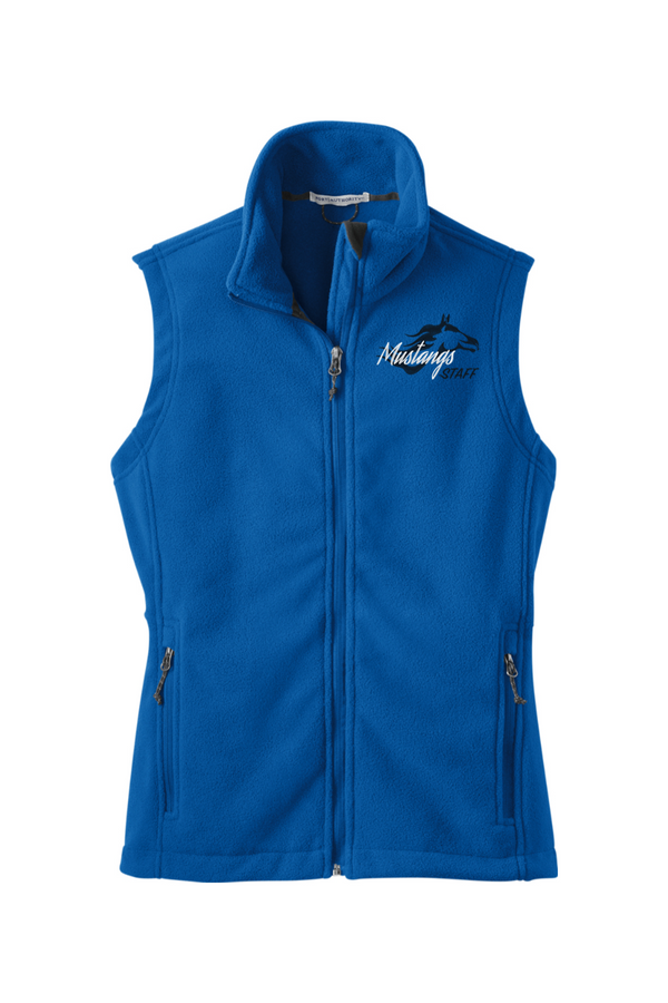 MVES Staff: LADIES Fleece Vest (Embroidered)