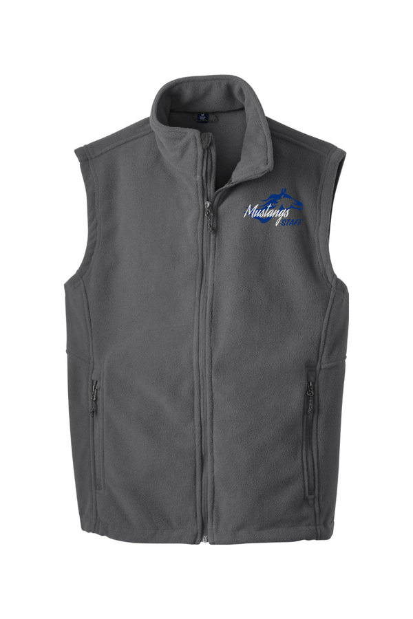 MVES Staff: ADULT Fleece Vest (Embroidered)