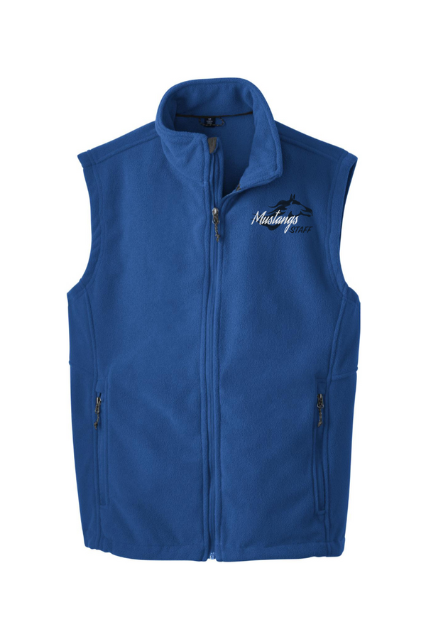 MVES Staff: ADULT Fleece Vest (Embroidered)