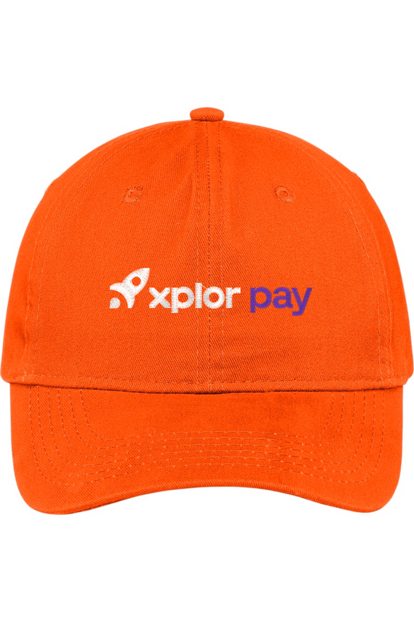 Xplor Pay: Brushed Twill Low Profile Cap (Embroidered)