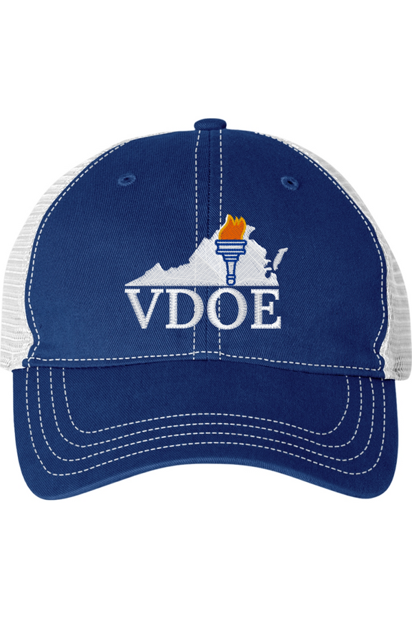 VDOE: Richardson Garment-Washed Trucker Cap