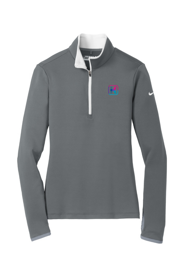 KlariVis: Nike LADIES Dri-FIT Stretch 1/2-Zip Cover-Up