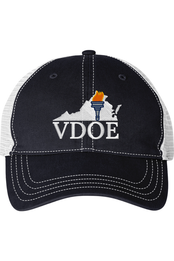 VDOE: Richardson Garment-Washed Trucker Cap
