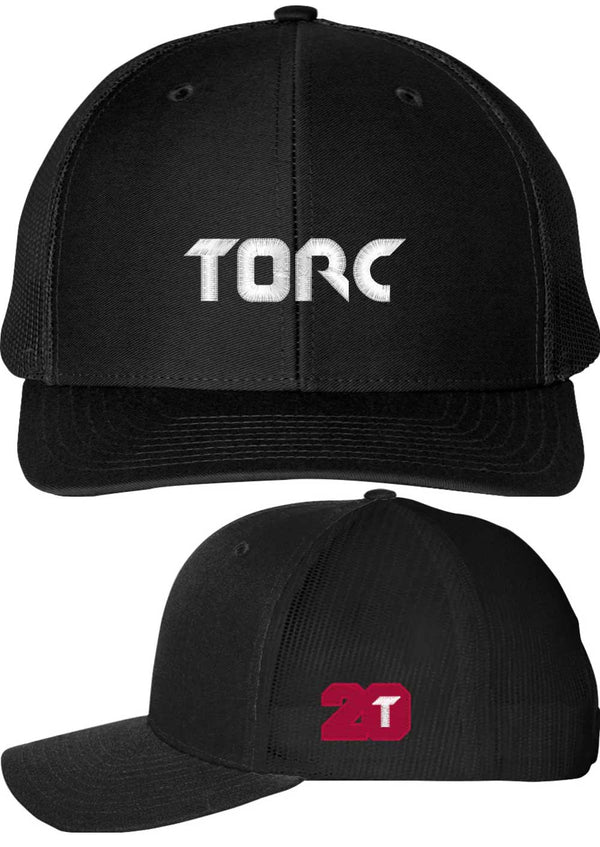 Torc 20th: Richardson Snapback Trucker Cap (with Secondary 20th Anniversary Logo on Side)