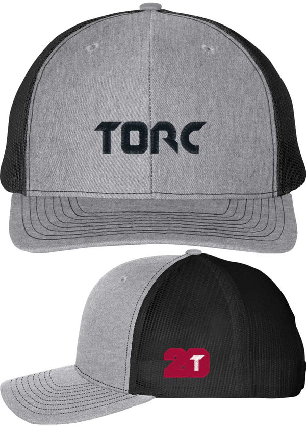 Torc 20th: Richardson Snapback Trucker Cap (with Secondary 20th Anniversary Logo on Side)