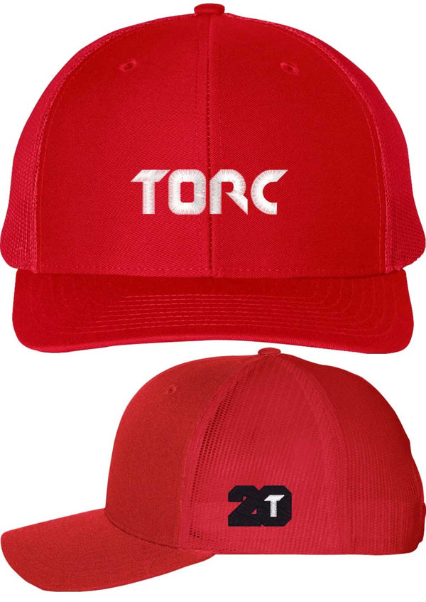 Torc 20th: Richardson Snapback Trucker Cap (with Secondary 20th Anniversary Logo on Side)