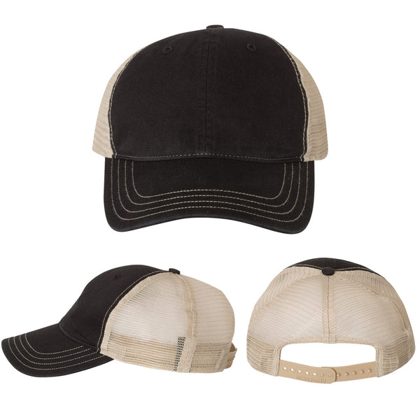 Richardson: Two-Tone Garment-Washed Trucker Cap