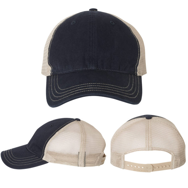 Richardson: Two-Tone Garment-Washed Trucker Cap