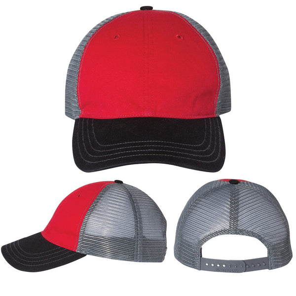 Richardson: Tri-Tone Garment-Washed Trucker Cap