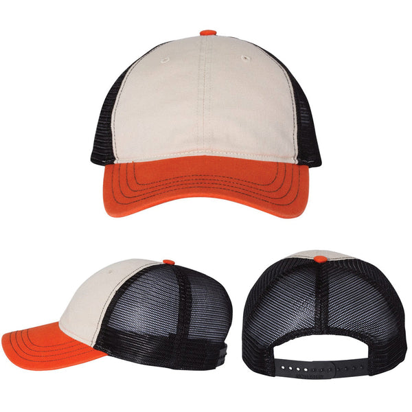 Richardson: Tri-Tone Garment-Washed Trucker Cap