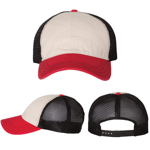 Richardson: Tri-Tone Garment-Washed Trucker Cap