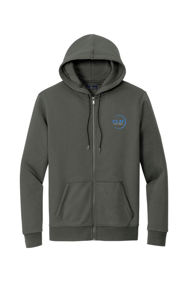 CLM: Brooks Brothers Double-Knit Full-Zip Hoodie