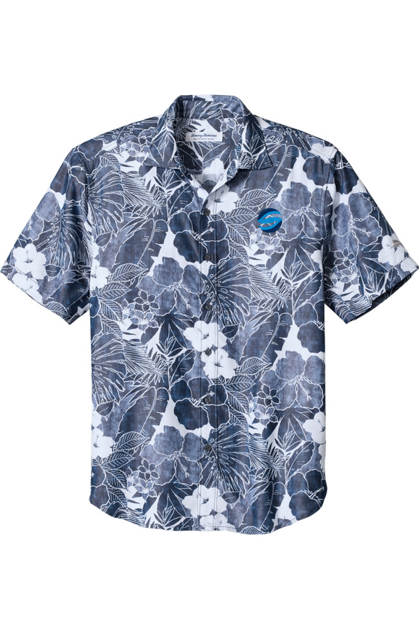 Seagate Space: Tommy Bahama ADULT Coconut Point Playa Flora Short Sleeve Shirt (Embroidered)