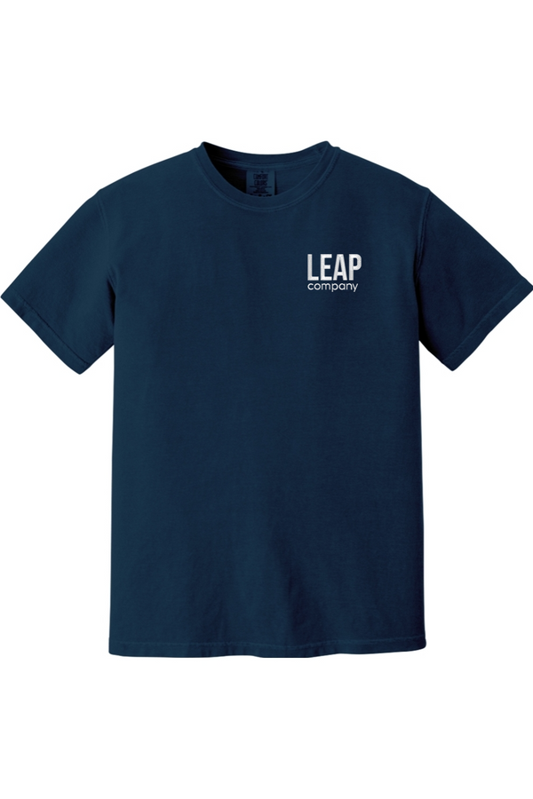 Leap: ADULT Comfort Colors Ringspun Short Sleeve Shirt (Embroidered)