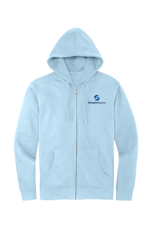 Seagate Space: ADULT SoftSpun Fleece Full-Zip Hoodie (Embroidered)