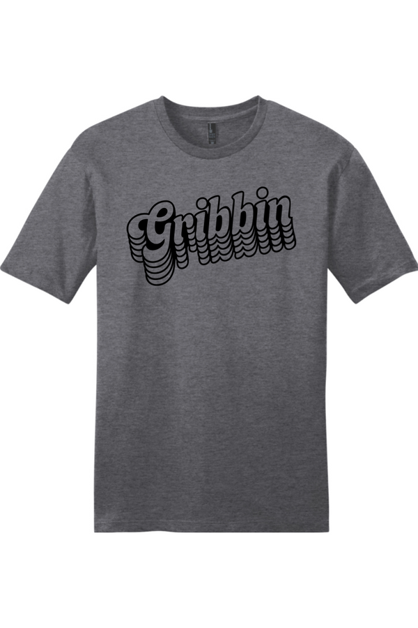 Gribbin: ADULT Ringspun Heather Tee (Printed)