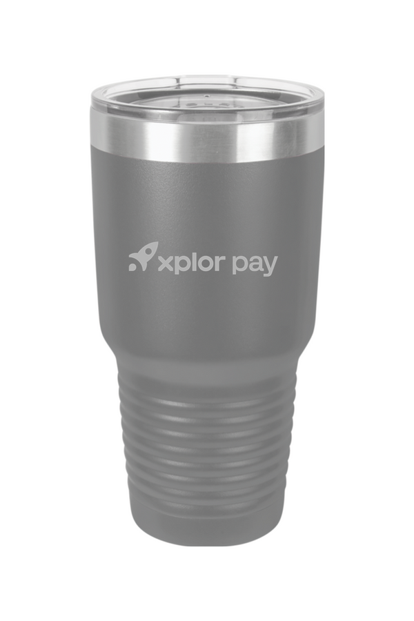 Xplor Pay: 30oz Stainless Steel Tumbler (Engraved)