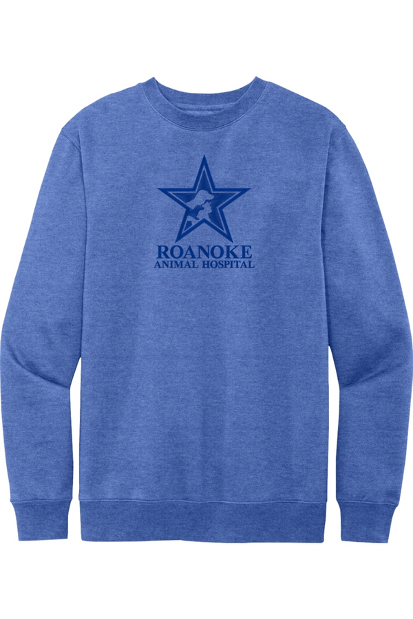 RAH: ADULT SoftSpun Fleece Crewneck Sweatshirt (FullFront Embroidery)