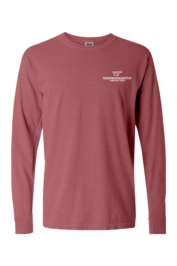 VTTI Chevron: ADULT Comfort Colors Ringspun Long Sleeve Tee (Embroidered)
