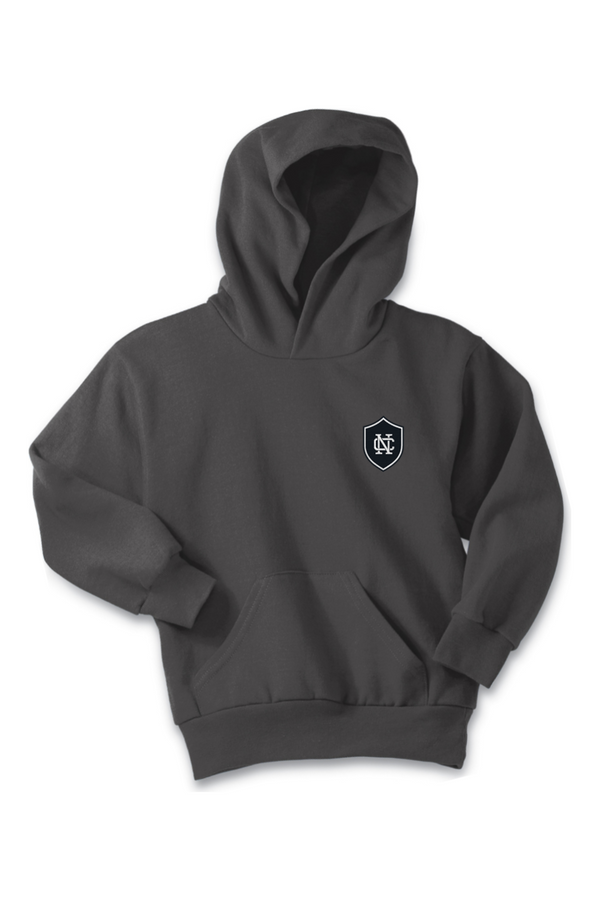 North Cross: YOUTH Fleece Pullover Hooded Sweatshirt