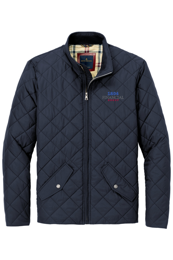 1804: ADULT Brooks Brothers Quilted Jacket (Embroidered)