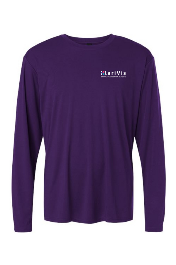 KlariVis: ADULT UPF 50 Pro-Performance Long Sleeve T-Shirt