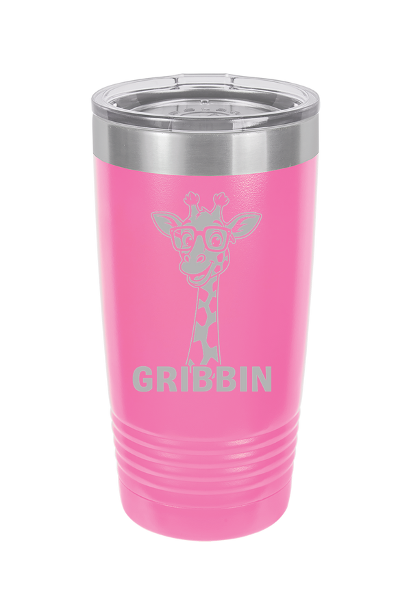 Gribbin: 20oz Stainless Steel Tumbler (Engraved)