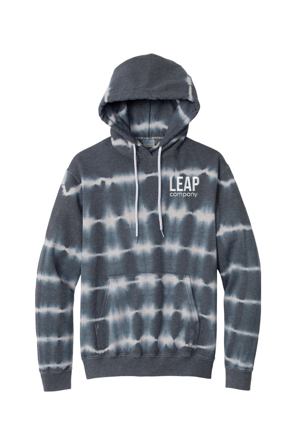 Leap: ADULT Stripe Tie-Dye Fleece (Embroidered)