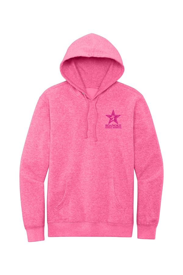 RAH: ADULT Heather Tone-on-Tone SoftSpun Fleece Hoodie (Embroidered)