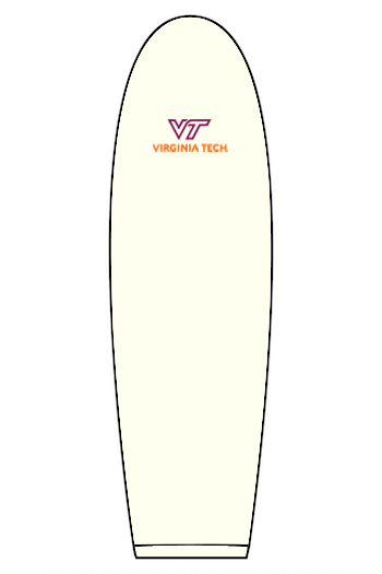 VTTI Chevron with VT Sleeve Logo: ADULT Comfort Colors Ringspun Long Sleeve Tee (Embroidered)