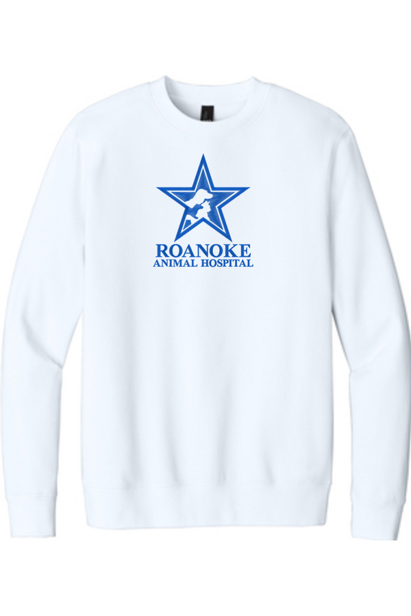 RAH: ADULT SoftSpun Fleece Crewneck Sweatshirt (FullFront Embroidery)
