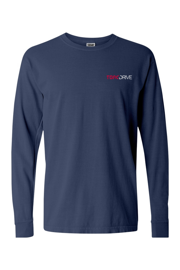 Torc Drive: ADULT Comfort Colors Ringspun Long Sleeve Tee (Embroidered)