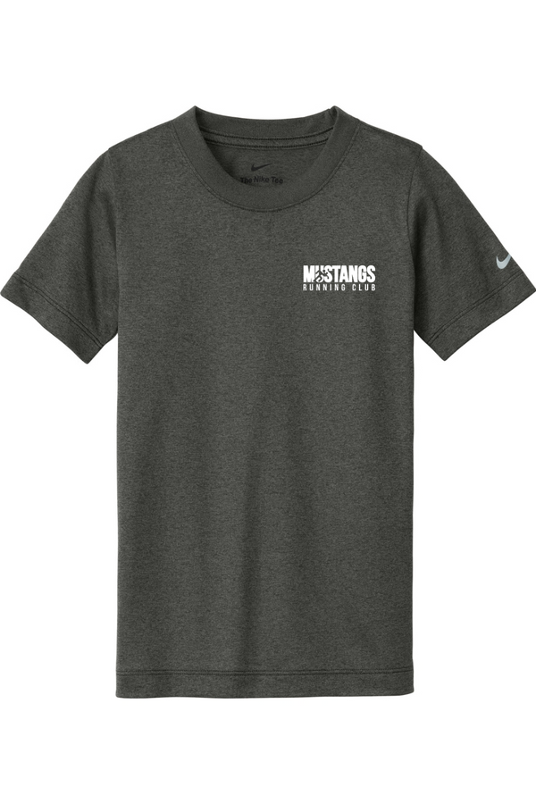 Mustangs Running Club: Nike YOUTH Swoosh Sleeve Legend Tee