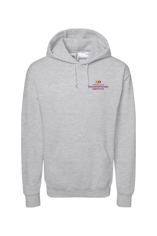 VTTI Chevron with VT Sleeve Logo: ADULT Classic Hooded Sweatshirt (Embroidered)