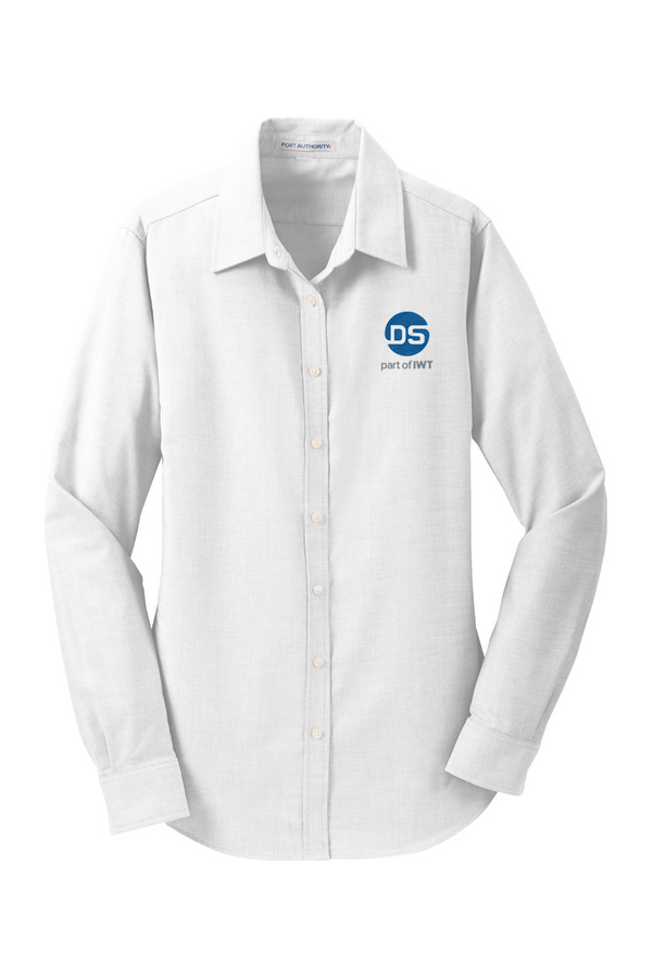 DS/IWT: LADIES Classic Longsleeve Oxford Shirt (Embroidered)