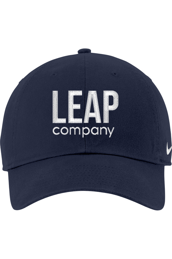 Leap: Nike Heritage Cotton Twill Cap (Embroidered)