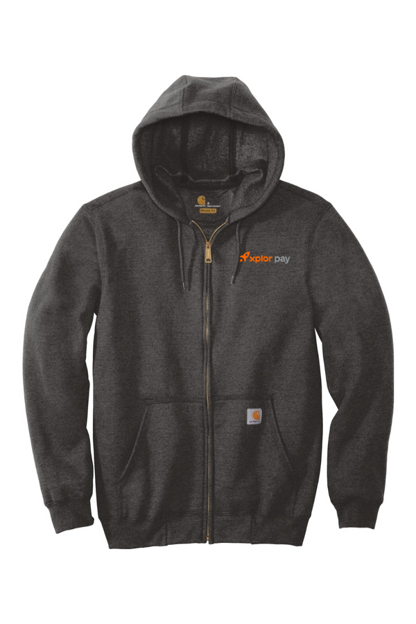 Xplor Pay: Carhartt ADULT Midweight Hooded Zip-Front Sweatshirt (Embroidered)