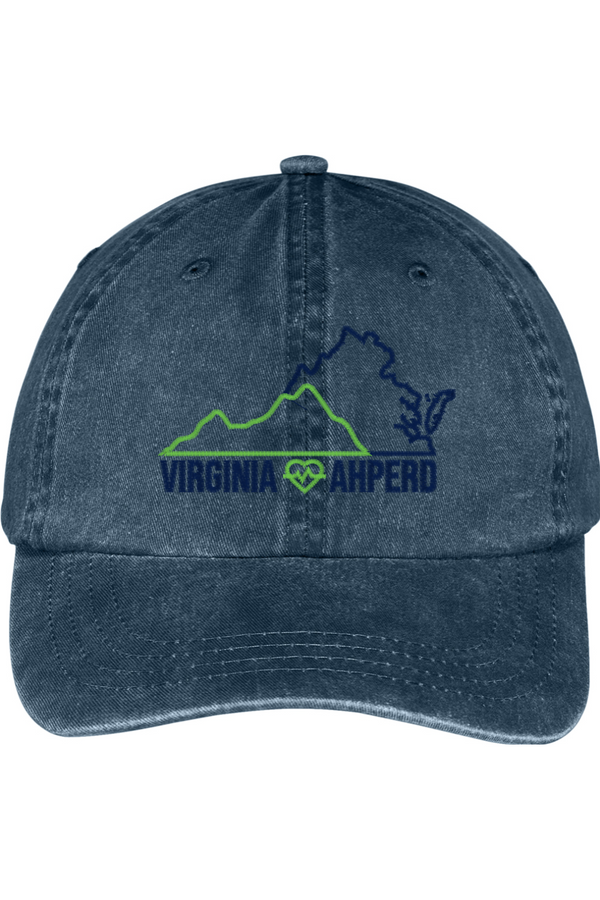 VA AHPERD: Pigment-Dyed Cap (Embroidered)