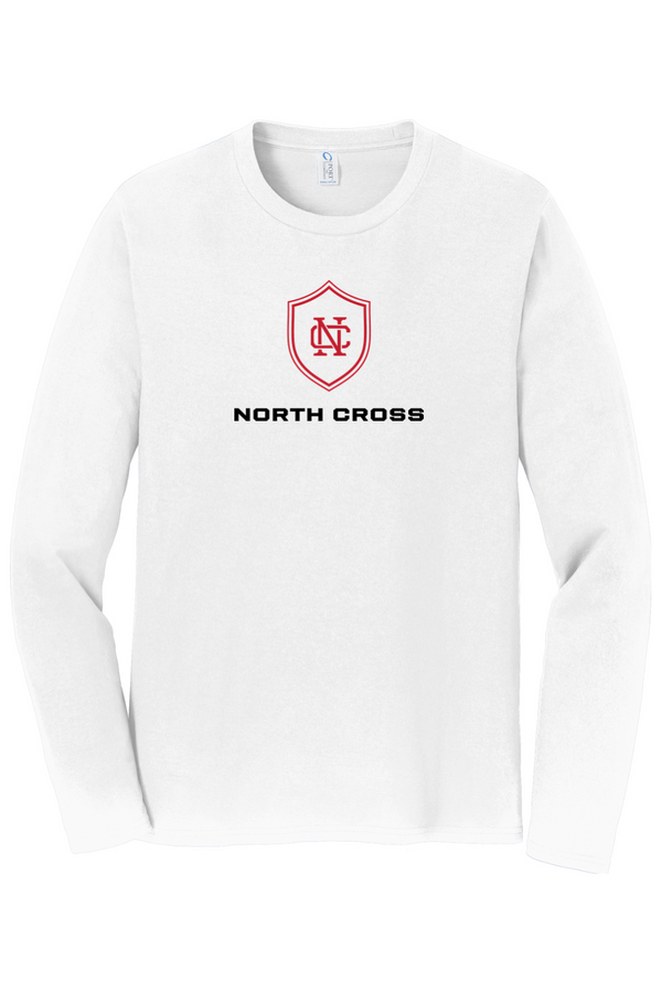 North Cross: ADULT Ringspun Long Sleeve Tee (Printed)